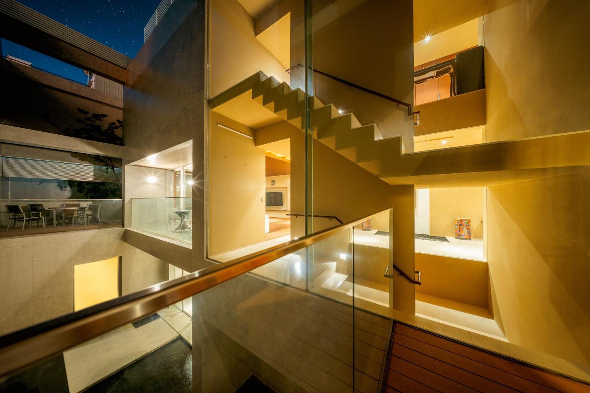 Azabu Modern House The Tokyo Tower Can Be Seen From The Villa 500M2 Exterior foto